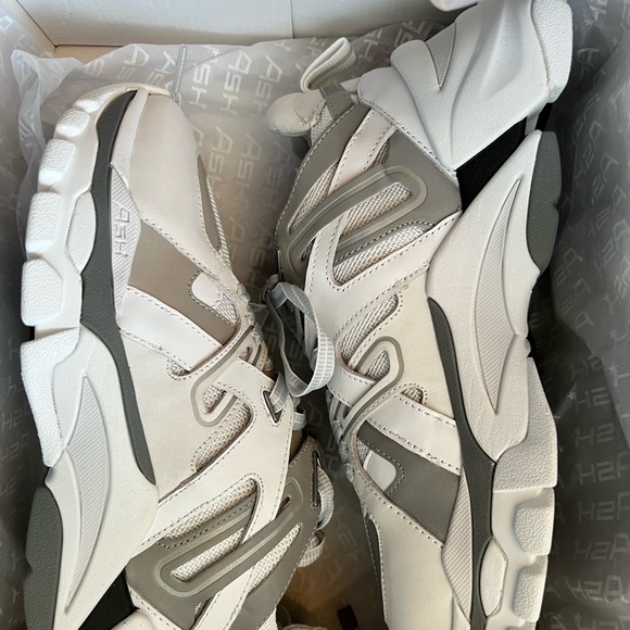 ASH FLASH SNEAKERS WHITE/SILVER - Picture 6 of 8